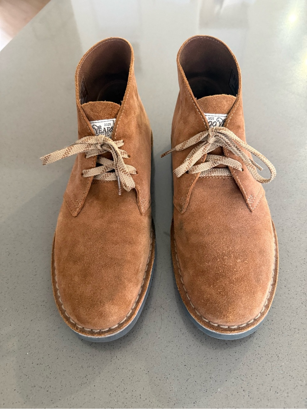 Clarks Men's Suede Chukka Boots - Tan Brown
